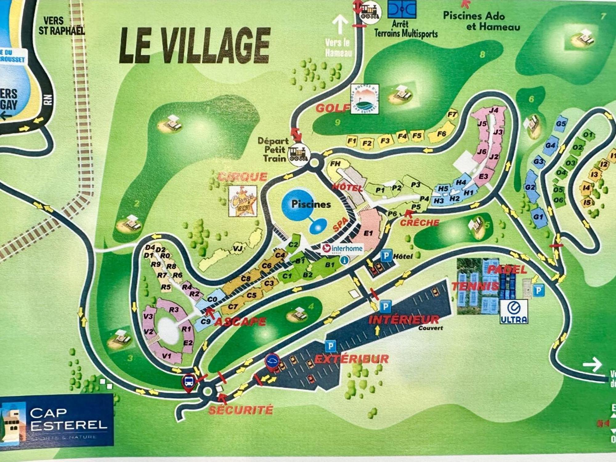 Apartment Village Cap Esterel - Le Village-81 By Interhome Saint-Raphaël Екстериор снимка